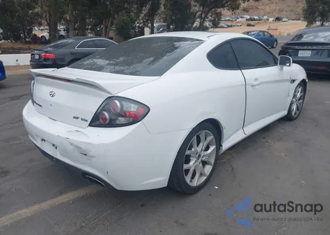 2007 Hyundai Tiburon Gt/Gt Limited/Se from USA, damaged, VIN KMHHN66F17U256049
